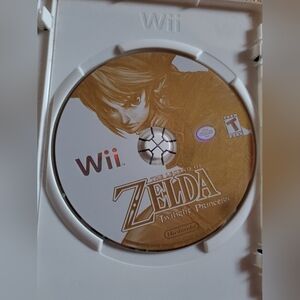 Wii Game - Zelda Twilight Princess disc